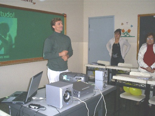 Palestra Faz Parte do Replanejamento na Escola Municipal de Vista Alegre.
