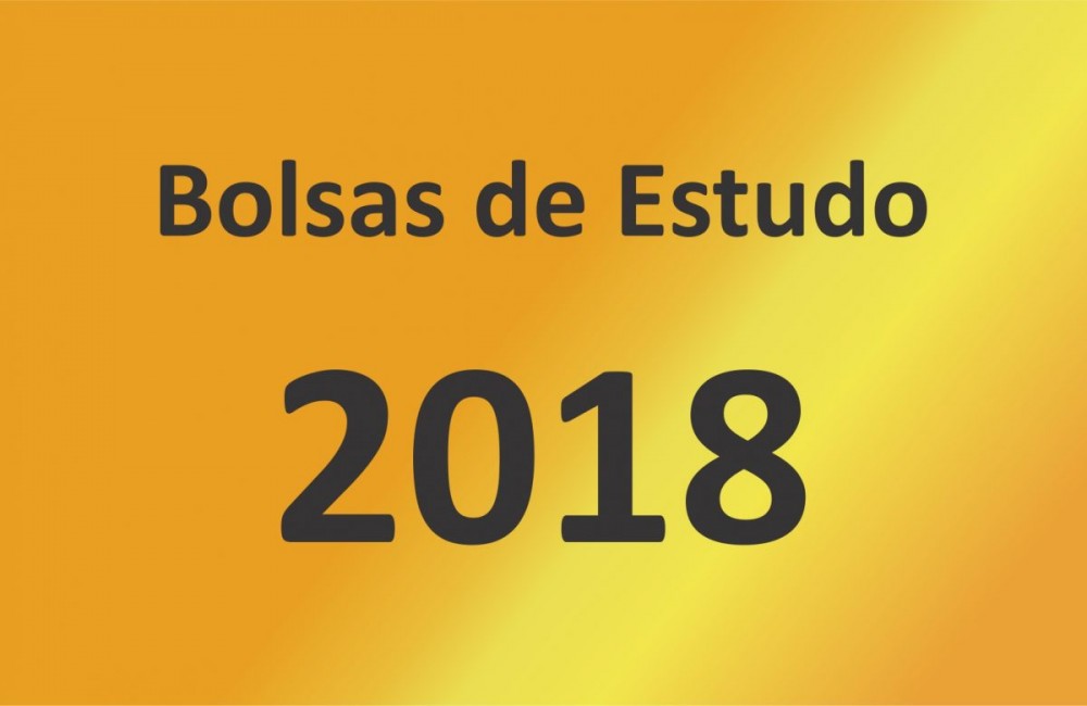 Programa de Distribuição de Bolsas de Estudo - Pro Estudo 2018.