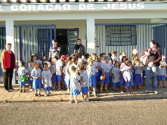 Mês de julho inesquecível na Creche Coração de Jesus e Centro de Convivência do Escolar.