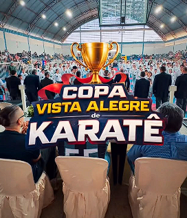 Vista Alegre do Alto sedia 1ª Copa de Karatê e reúne cerca de 400 atletas de 28 cidades.