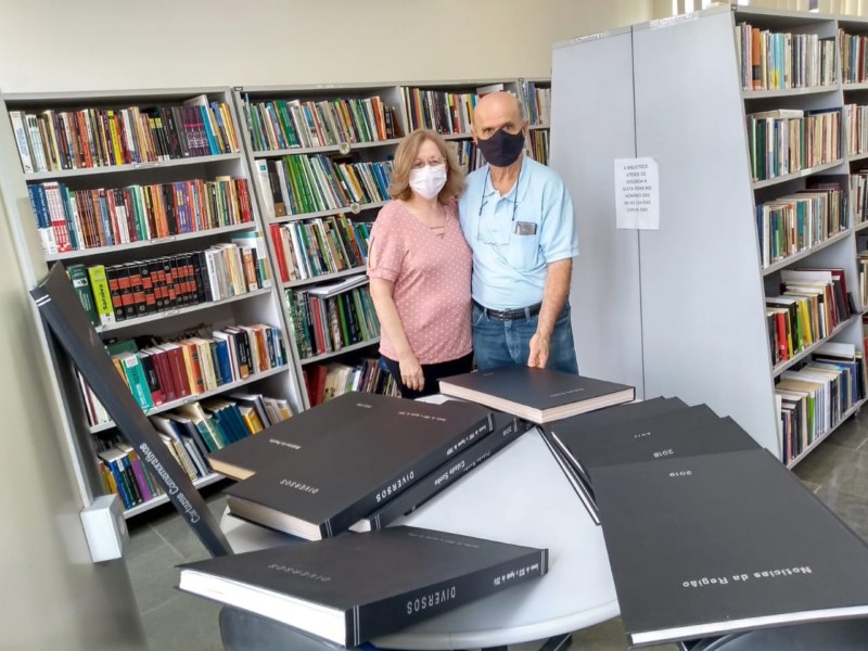 Acervo doado à biblioteca é a preservação da memória.