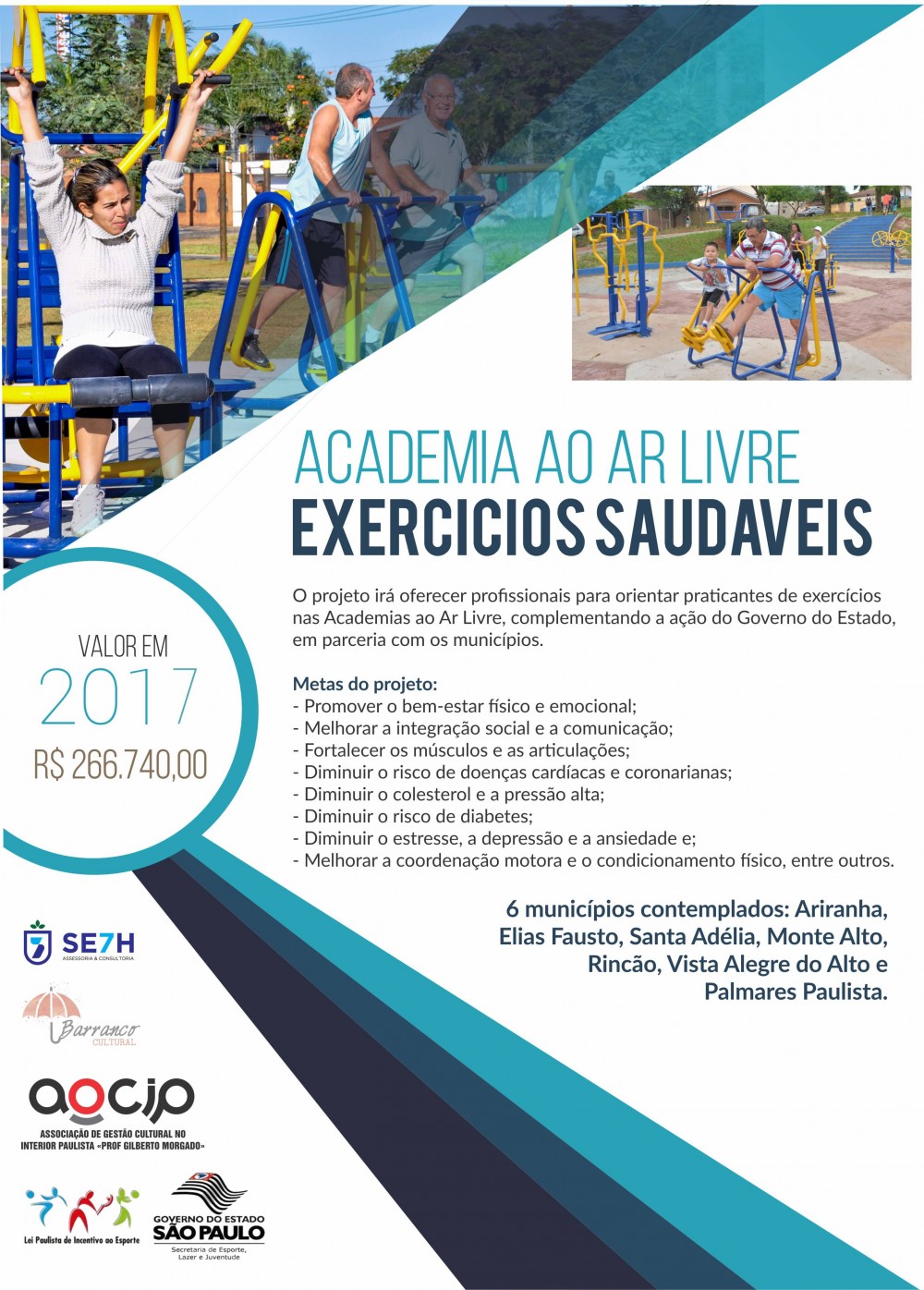 Academia ao Ar Livre.