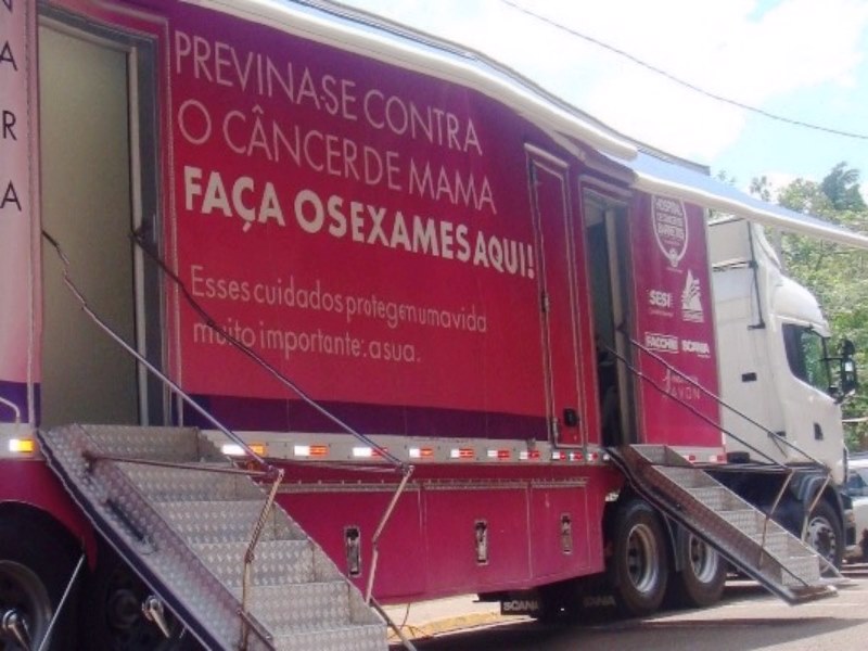 Carreta do Hospital de Câncer de Barretos em Vista Alegre do Alto: 15 a 24 de fevereiro de 2017.