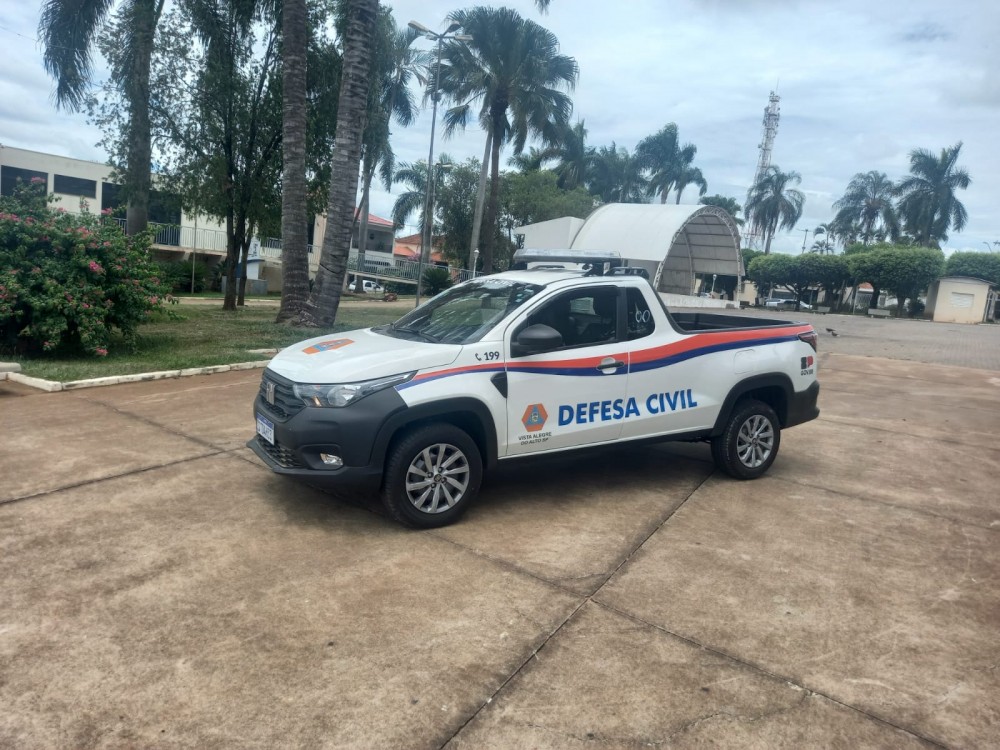 Mais um veículo para a frota municipal.