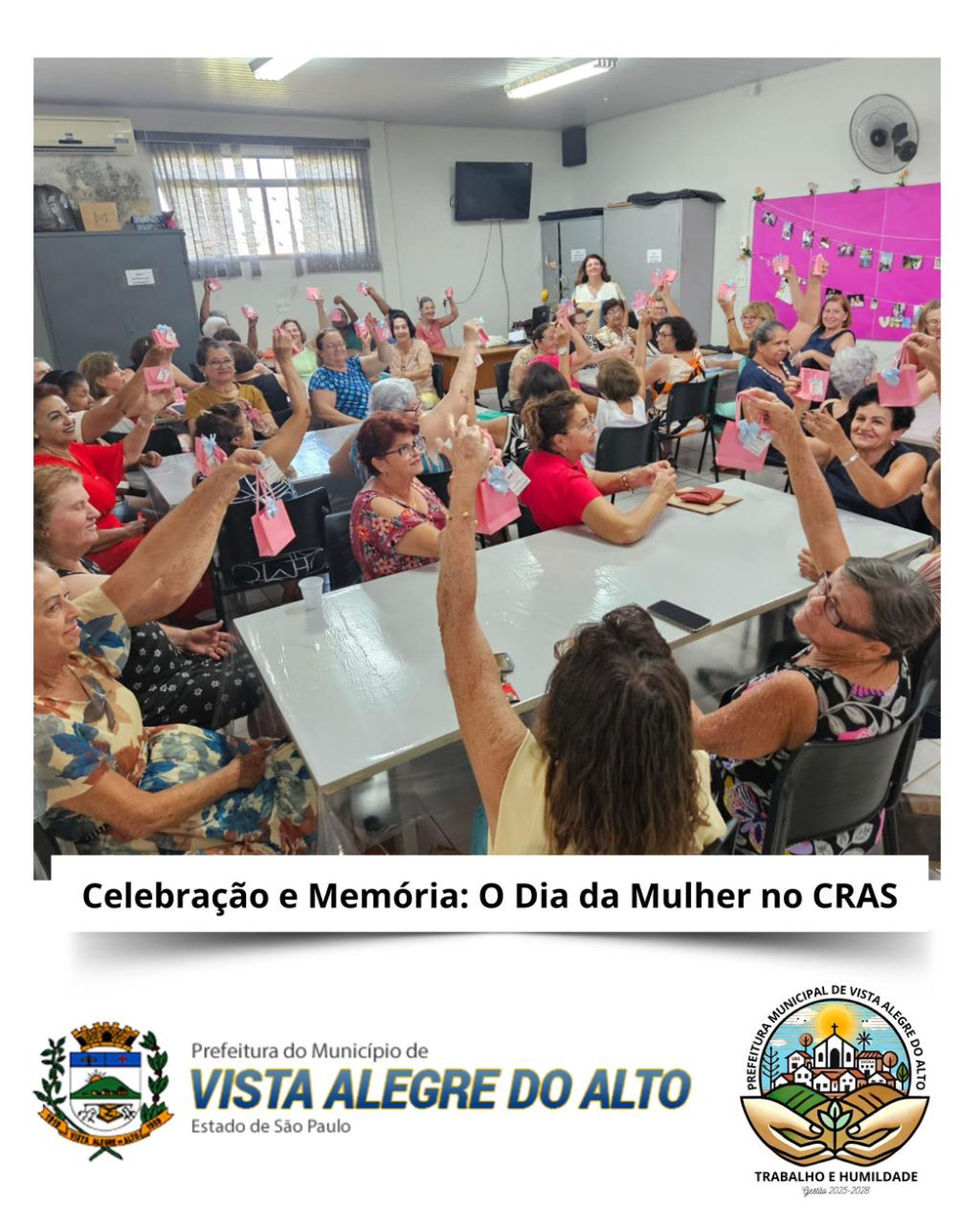 Celebração e Memória:  O Dia da Mulher no CRAS.