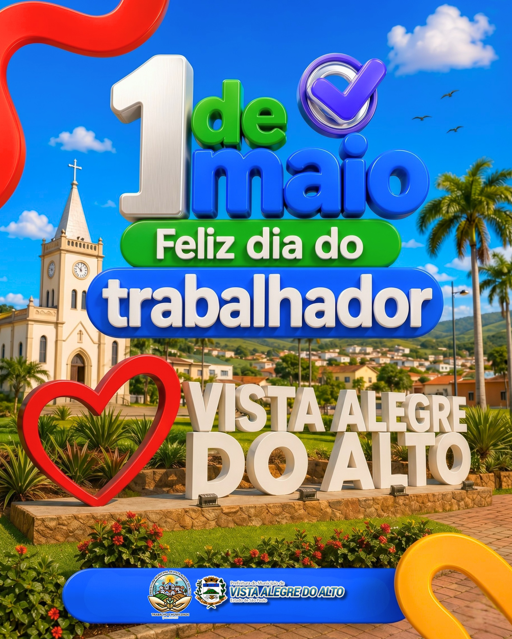 1º de Maio - Dia do Trabalhador.
