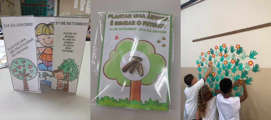 Prefeitura de Vista Alegre do Alto realiza ações de educação ambiental em comemoração ao “Dia da Árvore”.