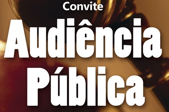 Comunicado de Audiência Pública
