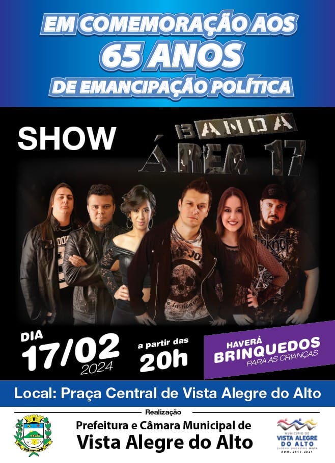 Vista Alegre comemora aniversário de emancipação.