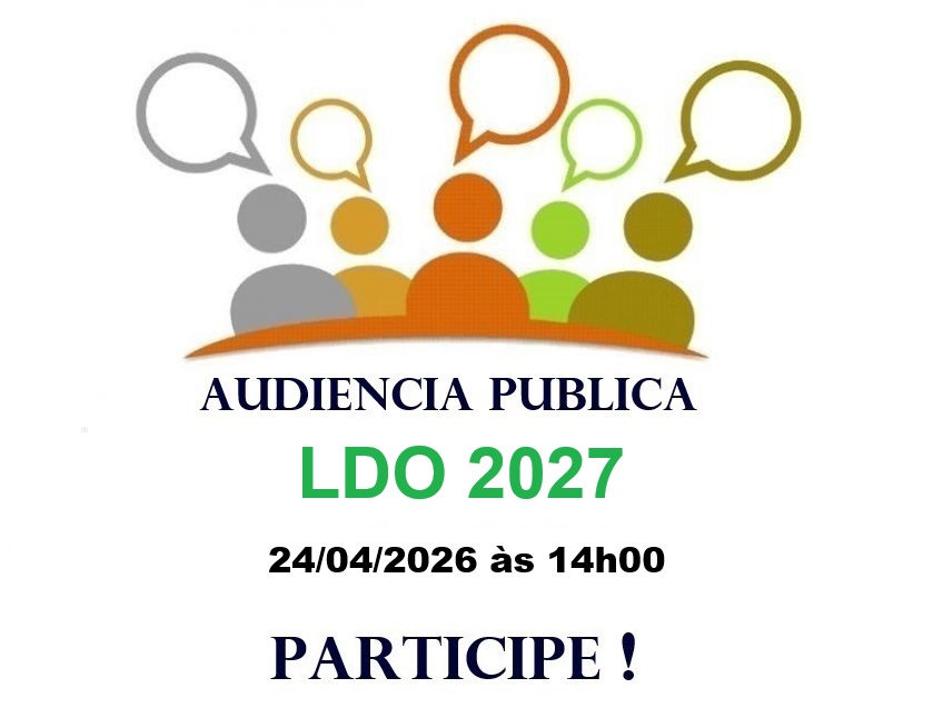 Comunicado - Audiência Pública LDO 2027.