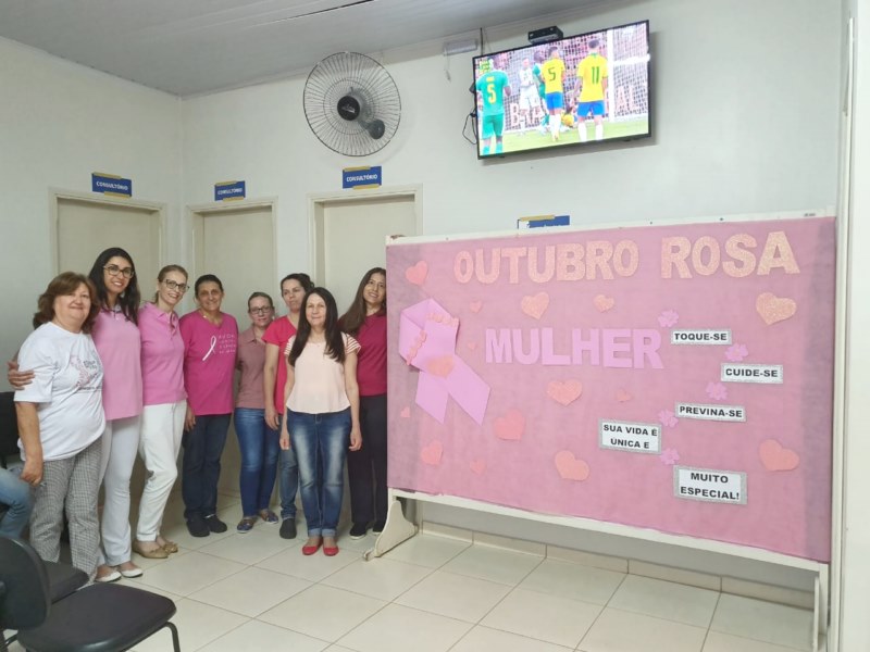 Vista Alegre tem programação em apoio ao Outubro Rosa.