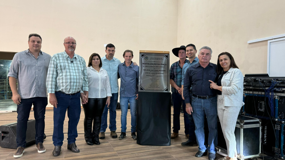Praça Central é entregue à população com novo visual e estrutura moderna.
