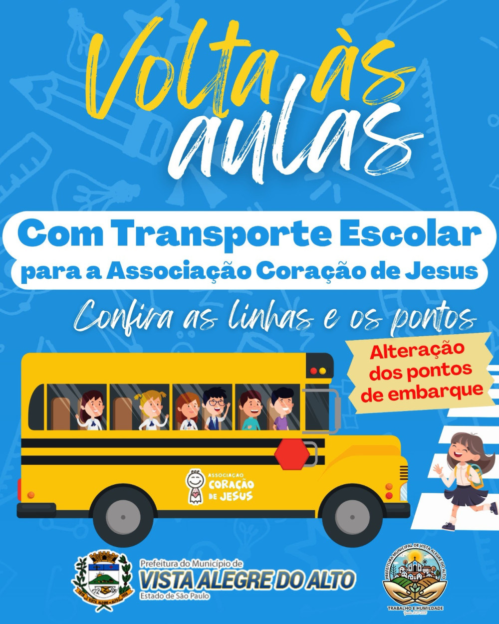 Alteração nos pontos de ônibus a partir desta segunda-feira (3).
