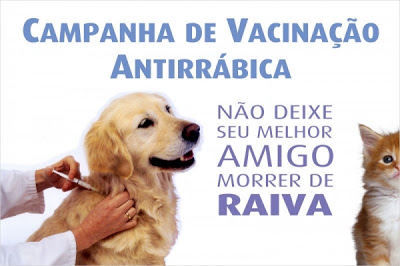 Campanha da vacinação contras Raiva Animal.