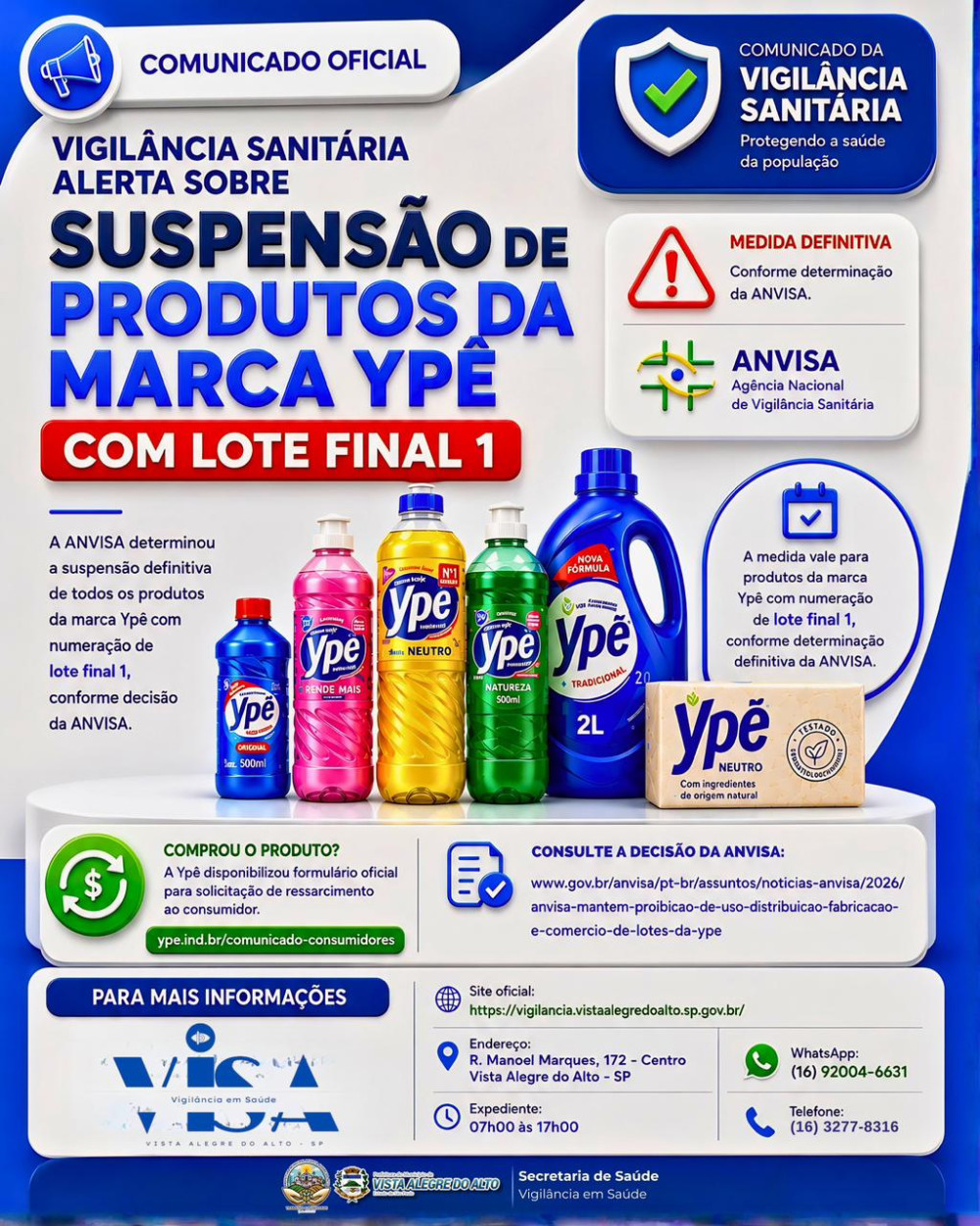 Ypê – ANVISA.