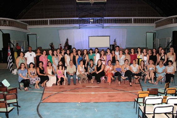Festa de formatura dos alunos da escola municipal de Vista Alegre