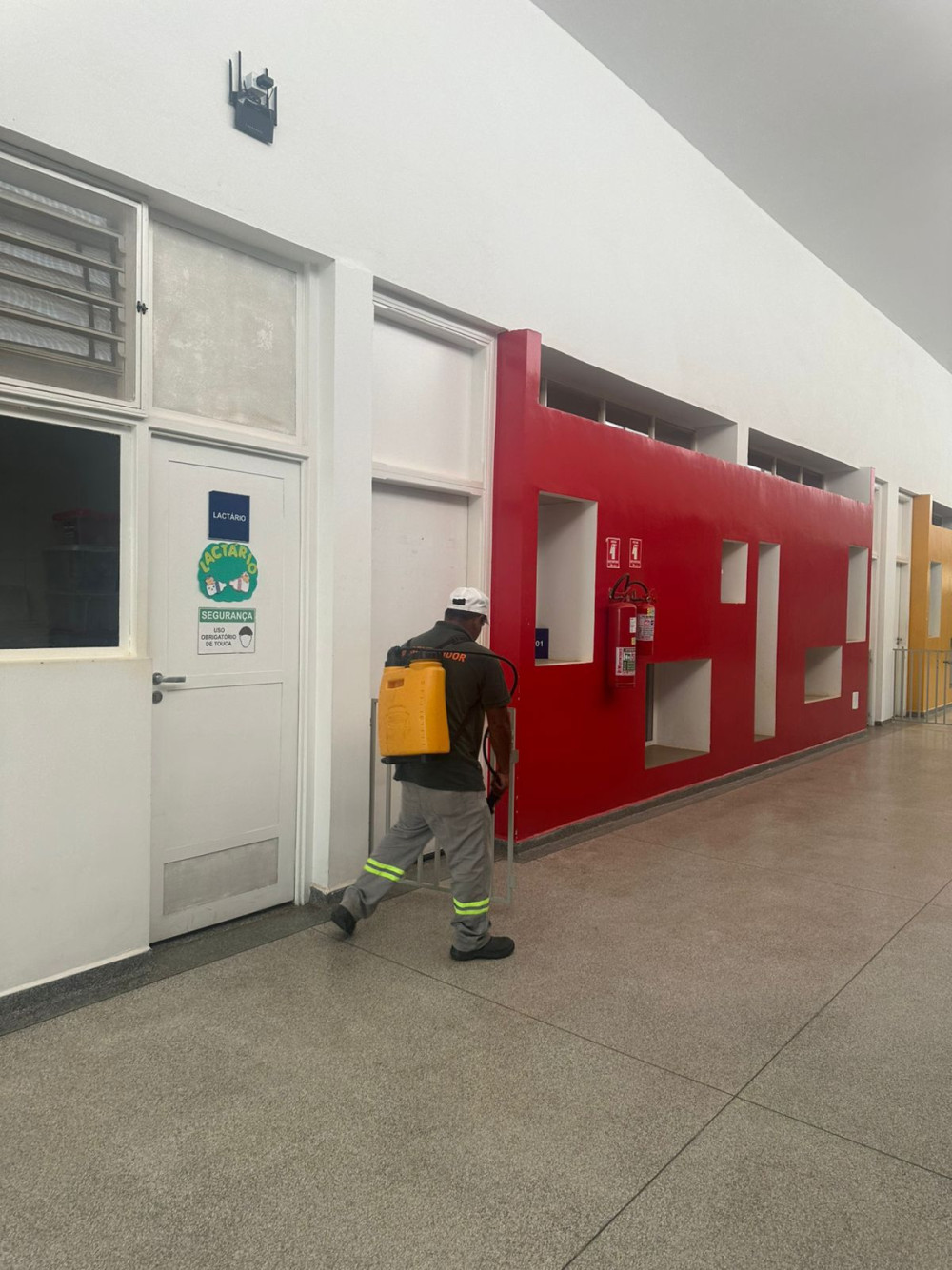 Dedetização em todos os prédios públicos.