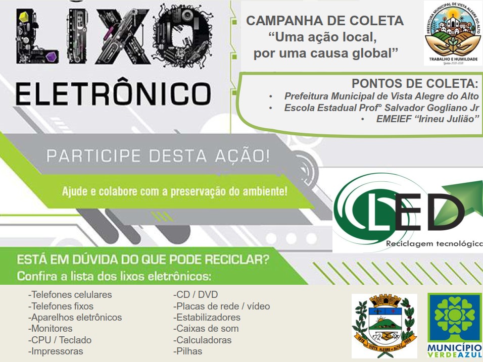 Capanha de Coleta - Lixo Eletrônico.