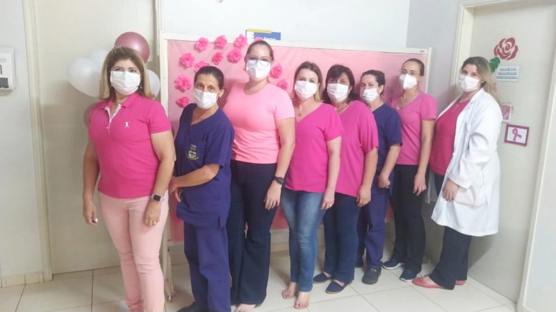 Vista Alegre realiza ações especiais durante o Outubro Rosa.