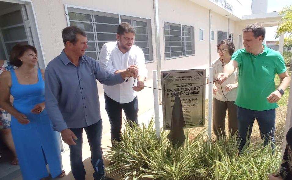 Prefeitura de Vista Alegre inaugura cozinha piloto.