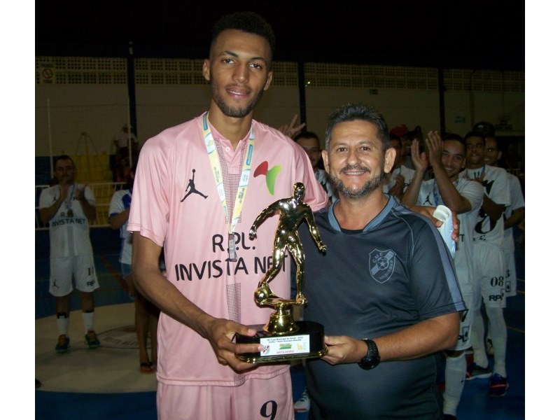 Novo campeão de futsal.