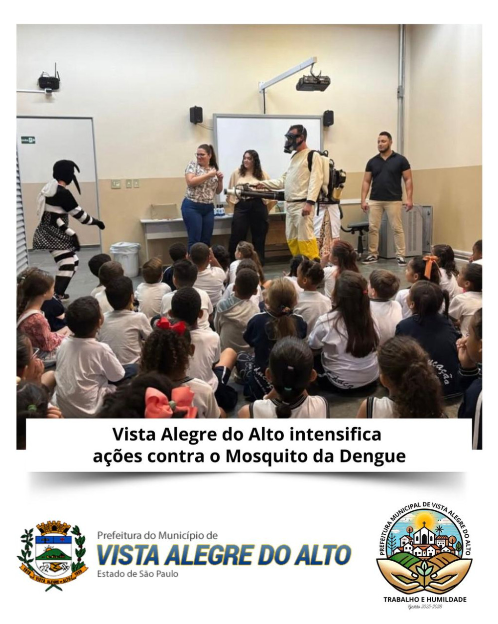 Vista Alegre do Alto intensifica ações contra o Mosquito da Dengue.