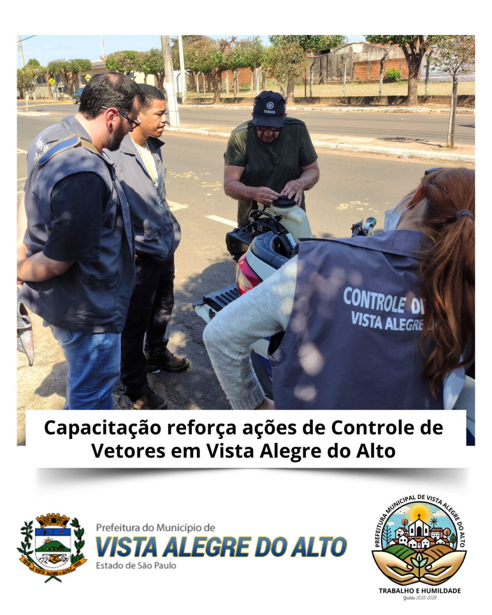 Capacitação reforça ações de Controle de Vetores em Vista Alegre do Alto.