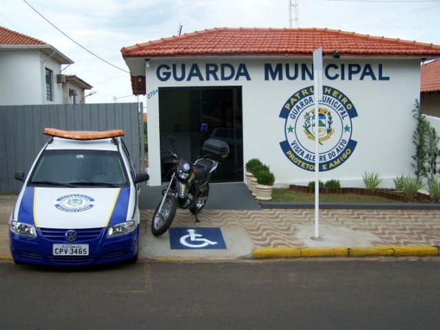 Guarda municipal monta esquema para festa da padroeira.