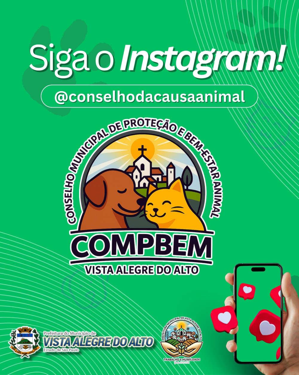Siga o Instagram - COMPBEM.