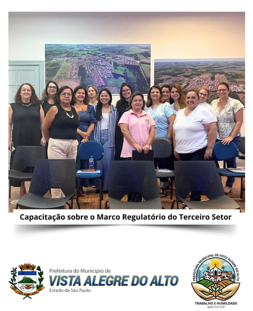 Capacitação sobre o Marco Regulatório do Terceiro Setor.