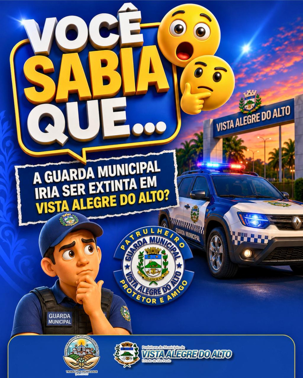 Compromisso com a segurança pública e valorização dos nossos profissionais.