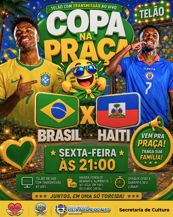 A emoção da Seleção Brasileira volta à Praça.