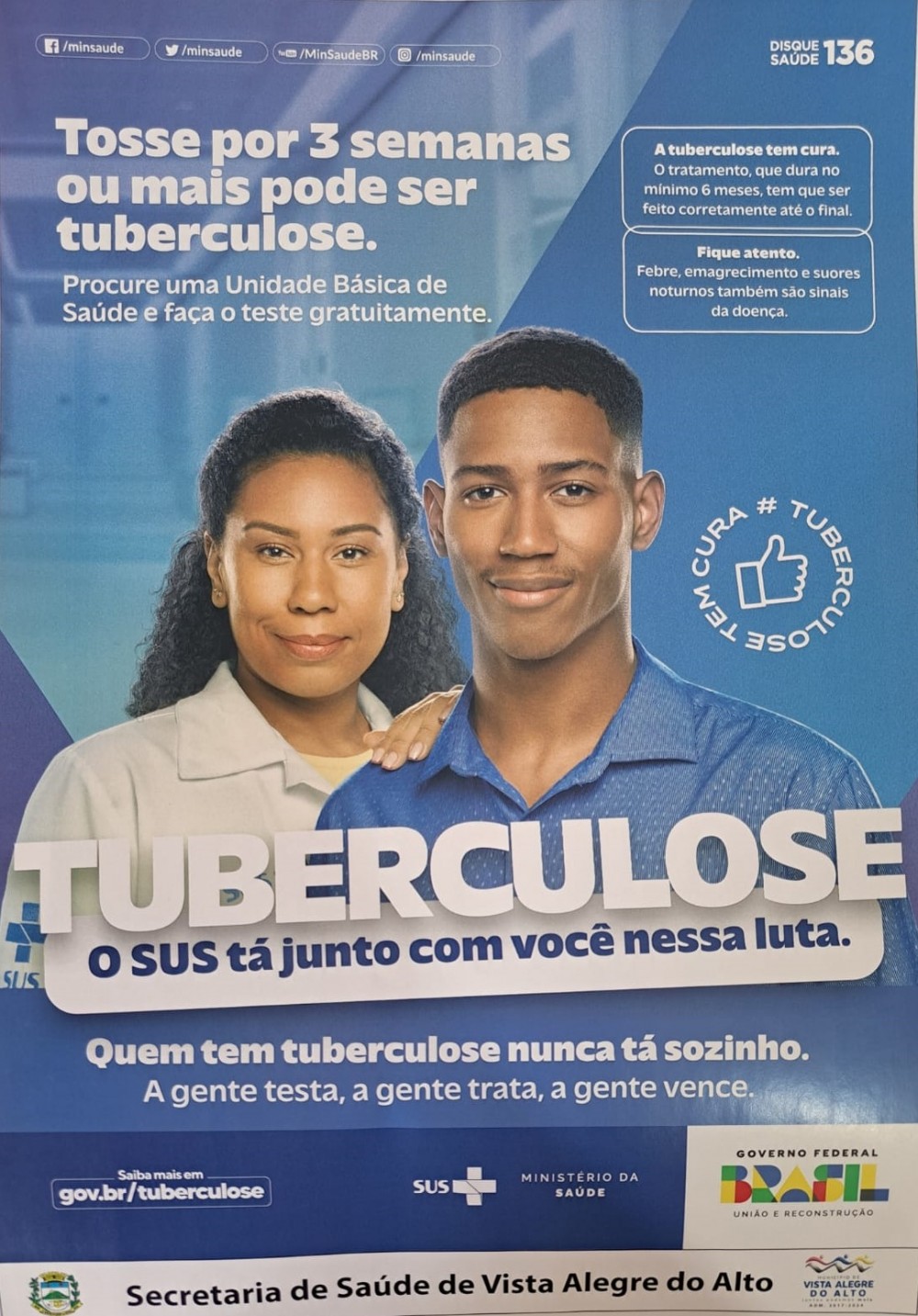 Tuberculose tem cura!
