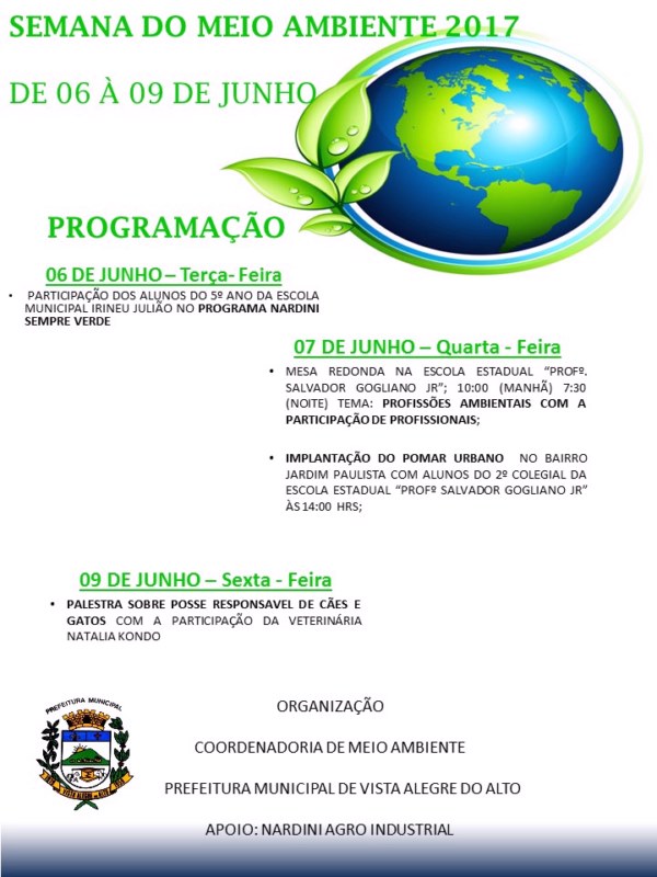 Semana do Meio Ambiente 2017.