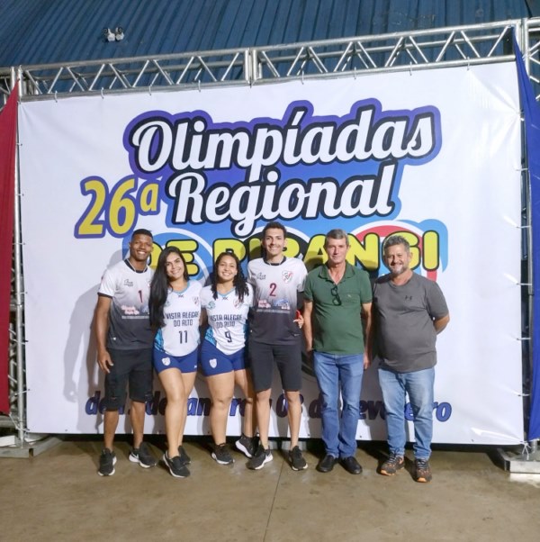 Vista Alegre participa da Olimpíada Regional com atletas em quase todas as modalidades.