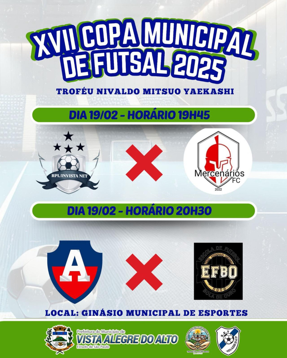 XVII Copa Municipal de Futsal 2025.