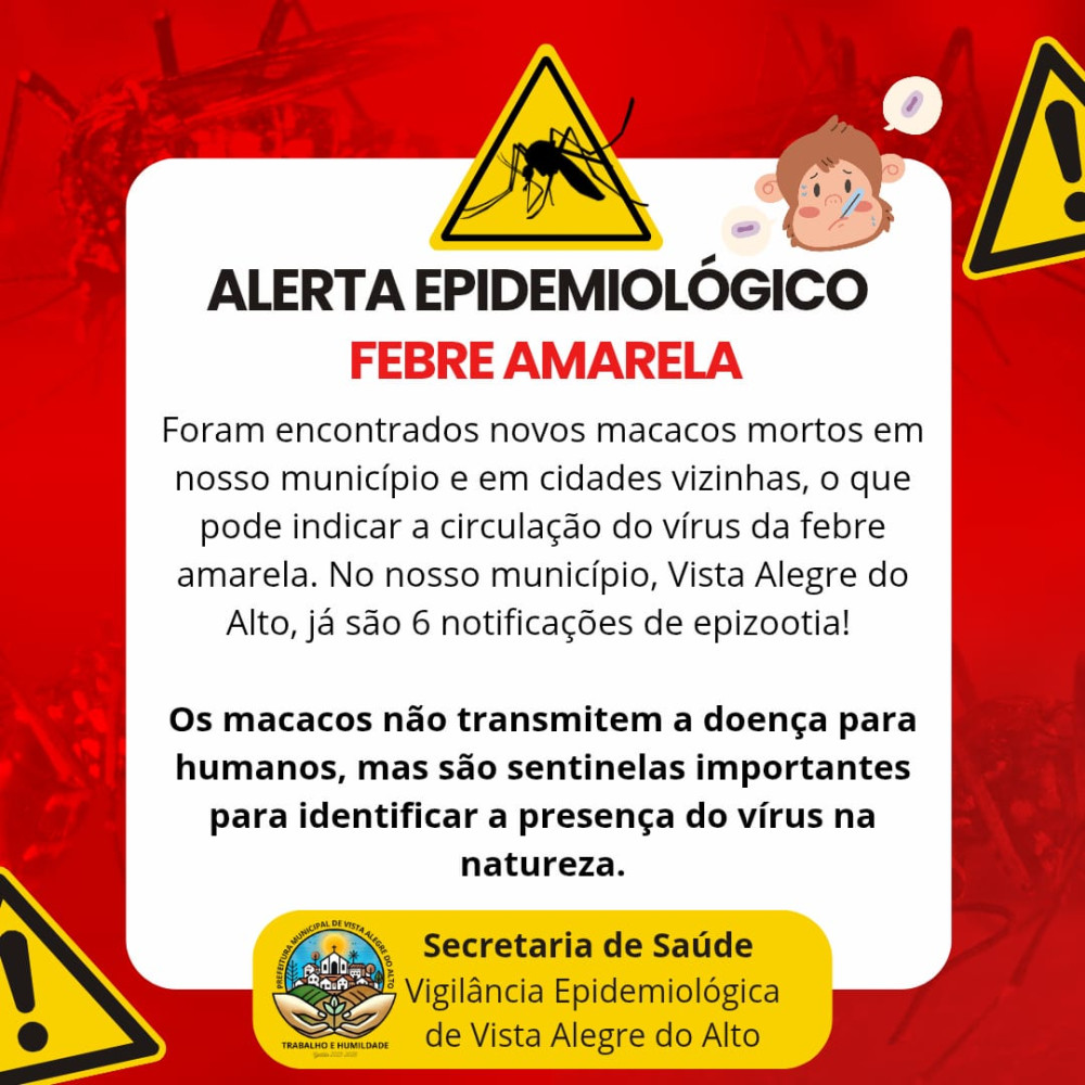 Alerta epidemiológico.