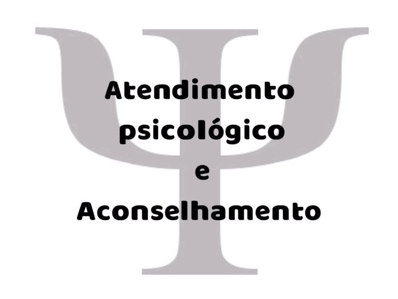 Atendimento psicológico e aconselhamento gratuito.