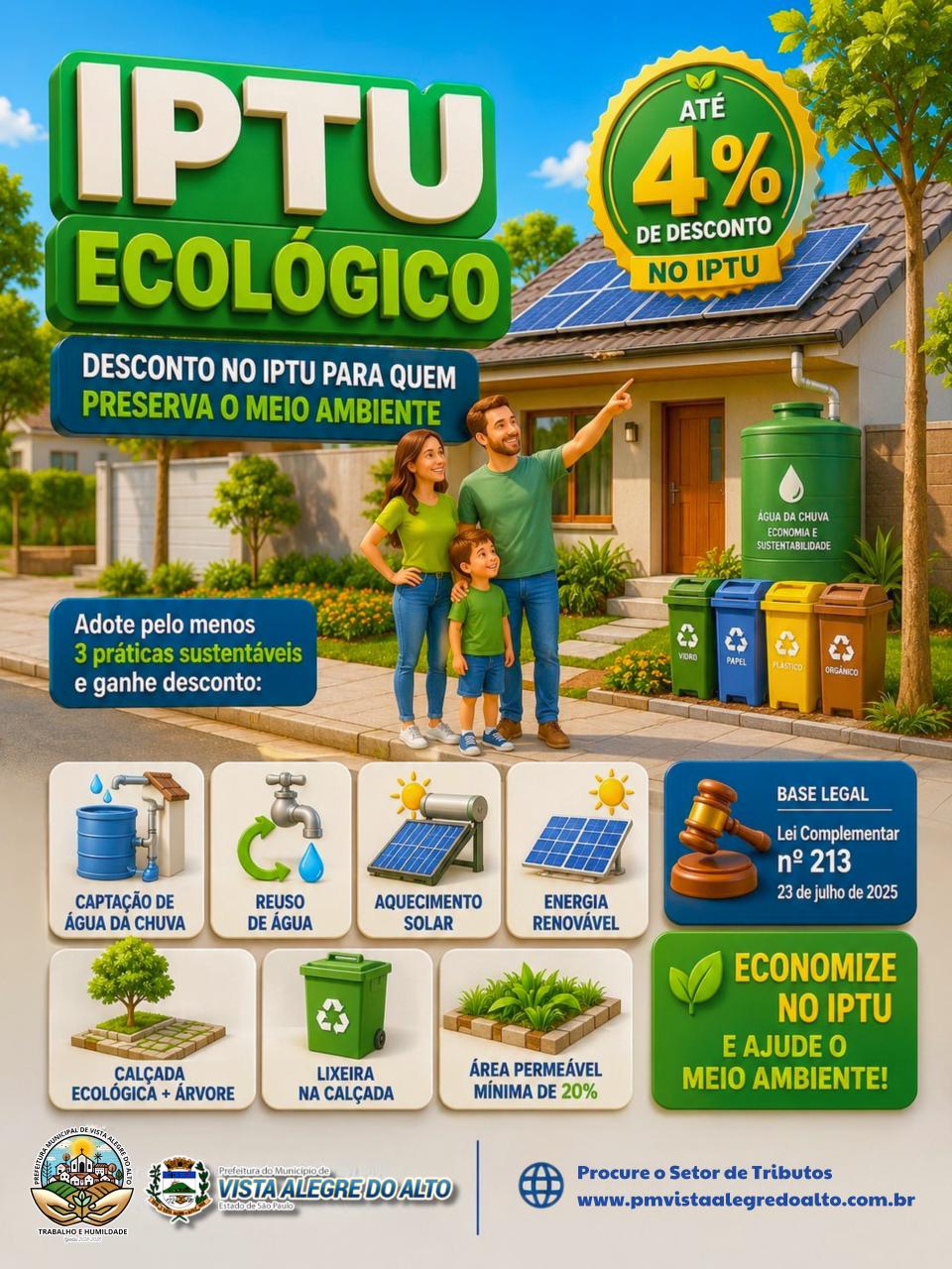 IPTU Ecológico.