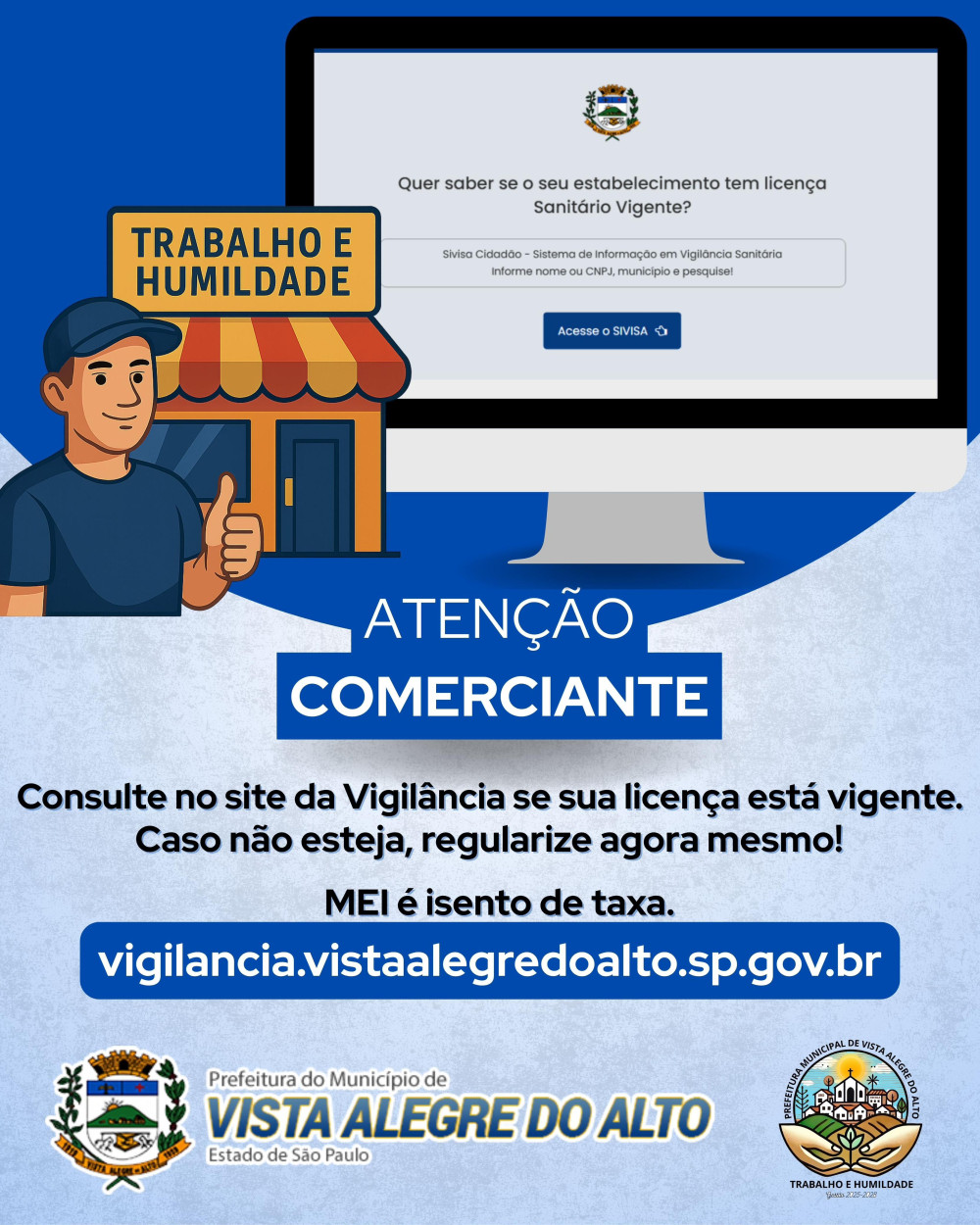 Atenção comerciante.