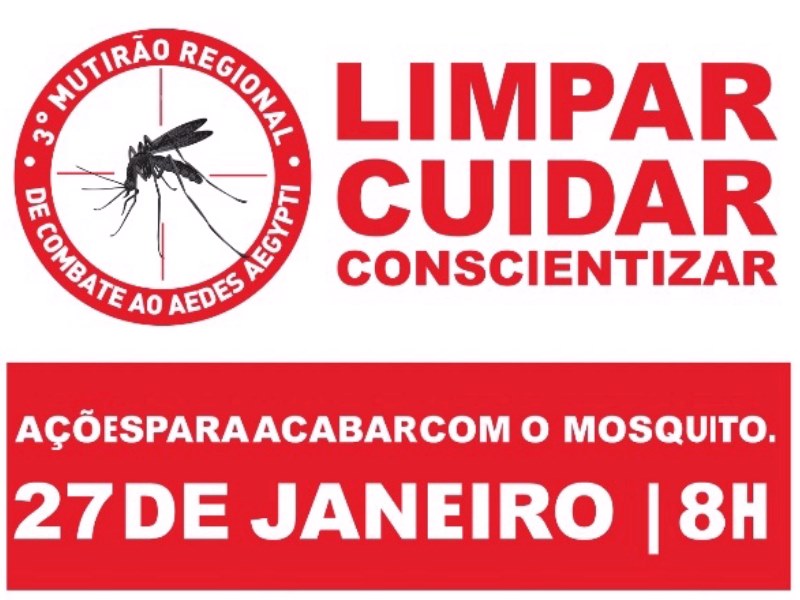 Vista Alegre adere a mutirão regional de combate a dengue.