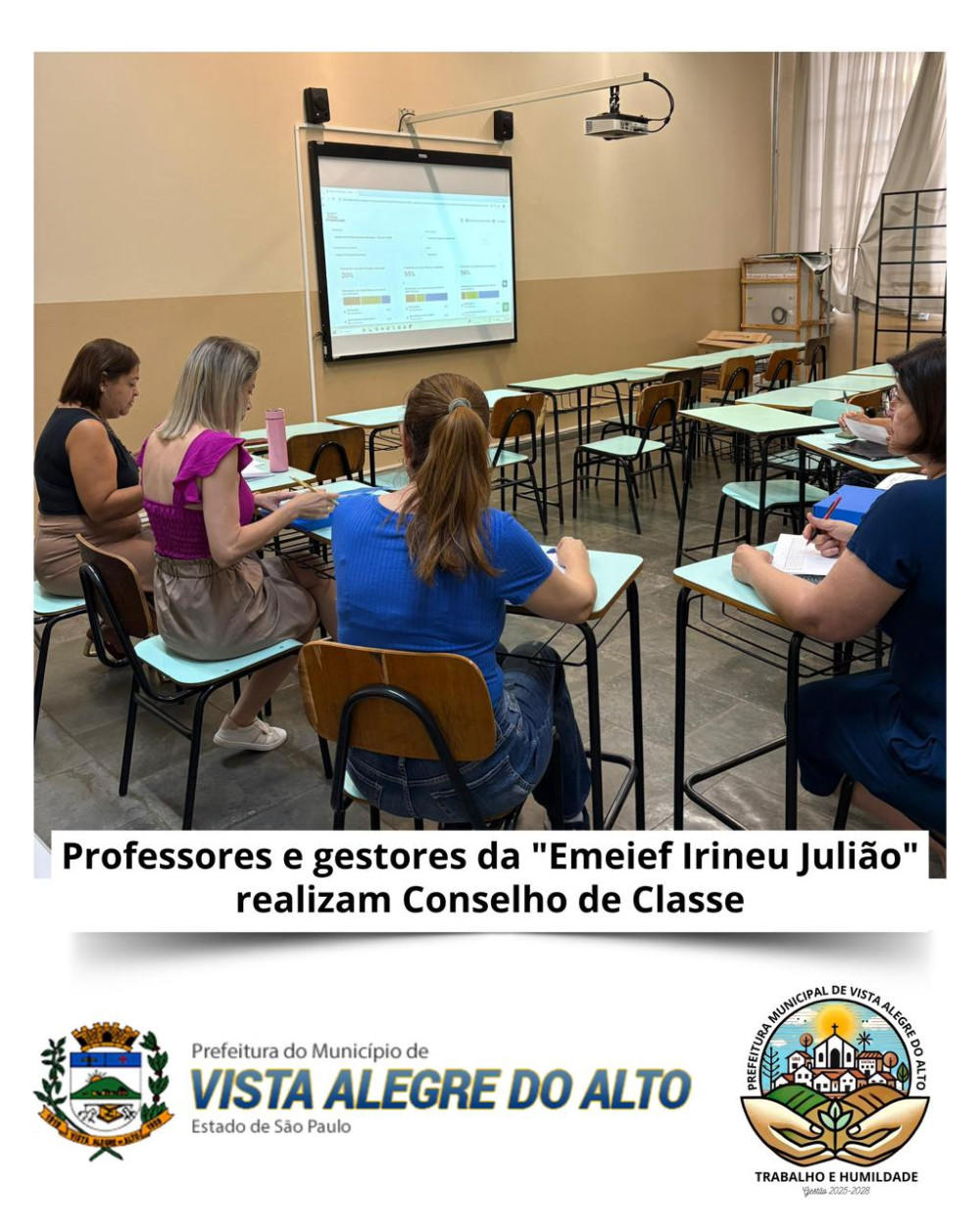 Professores e gestores da