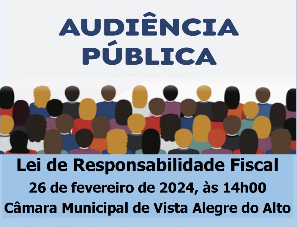 Audiência Pública - Lei de Responsabilidade Fiscal.