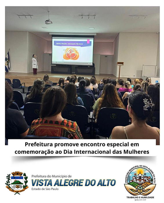 Prefeitura promove encontro especial em comemoração ao Dia Internacional das Mulheres.