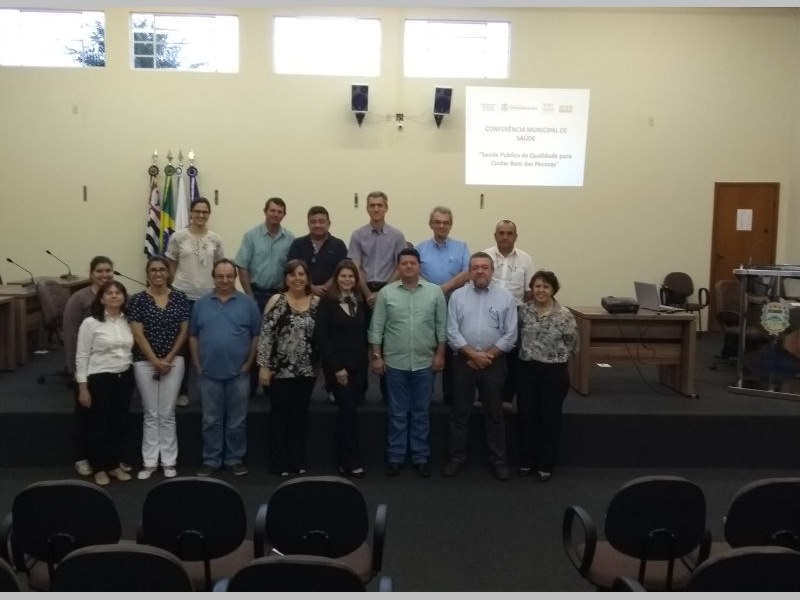 VI Conferência Municipal de Saúde em Vista Alegre do Alto.