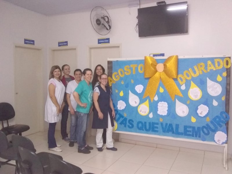 Campanha ‘Agosto Dourado’ incentiva e apoia a amamentação em Vista Alegre.
