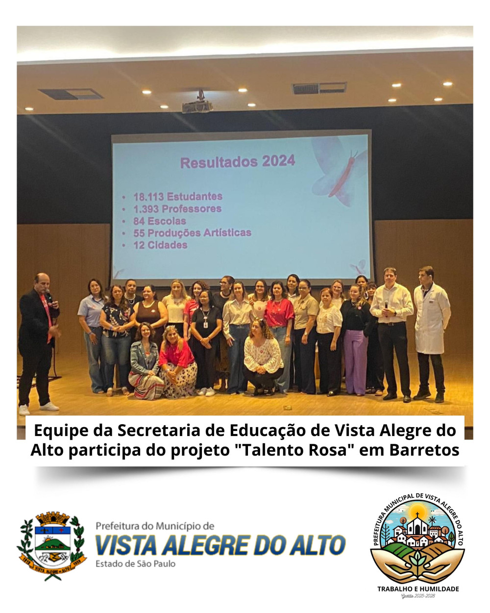 Equipe da Secretaria de Educação de Vista Alegre do Alto participa do projeto