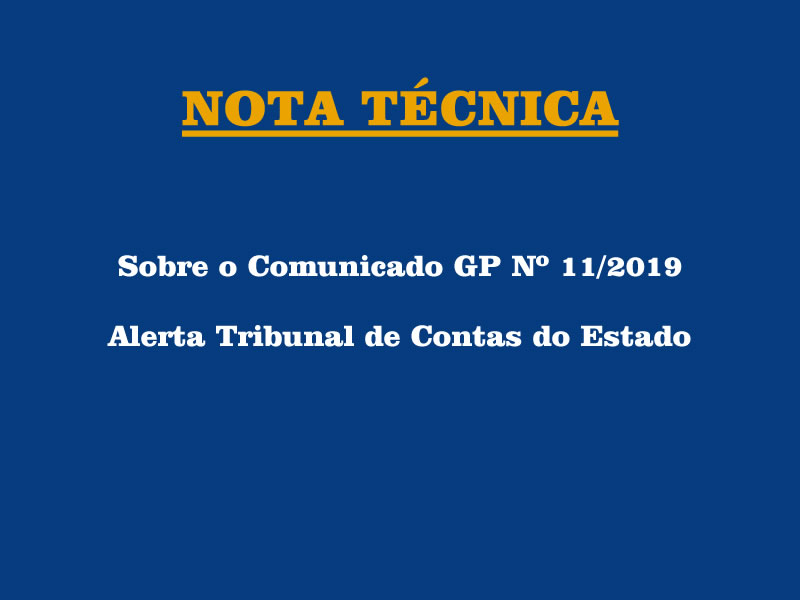 Nota Técnica.