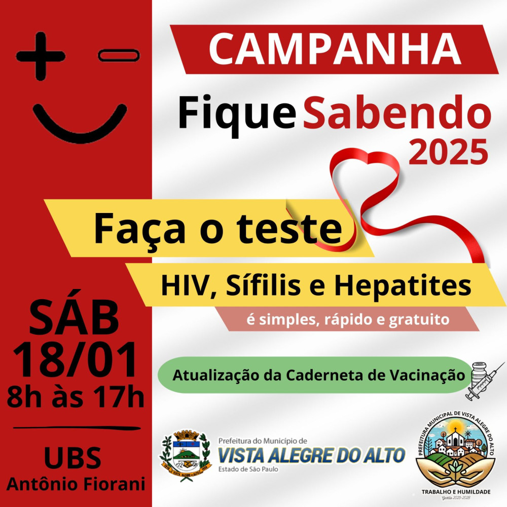 Campanha Fique Sabendo 2025.