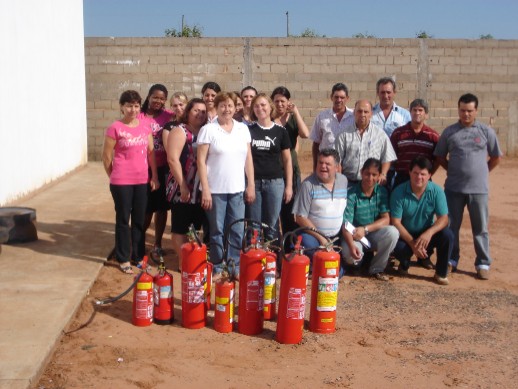 Vista Alegre forma brigada contra incêndios.